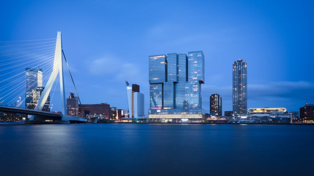 Rotterdam Blue Hour