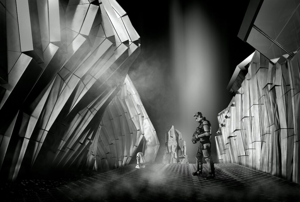 photomontage futuriste luma